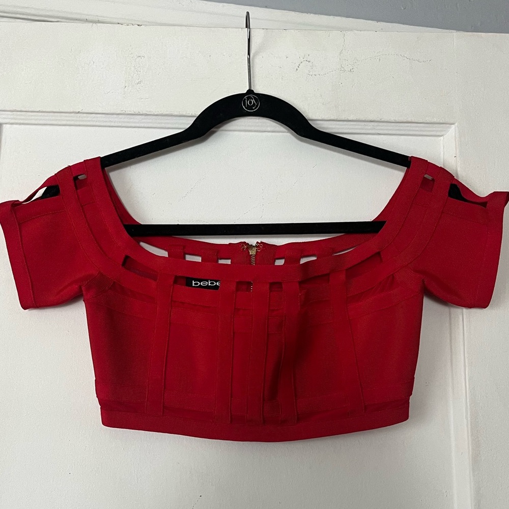 Bebe Bandage Crop